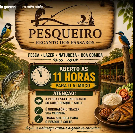 Informações do pesqueiro